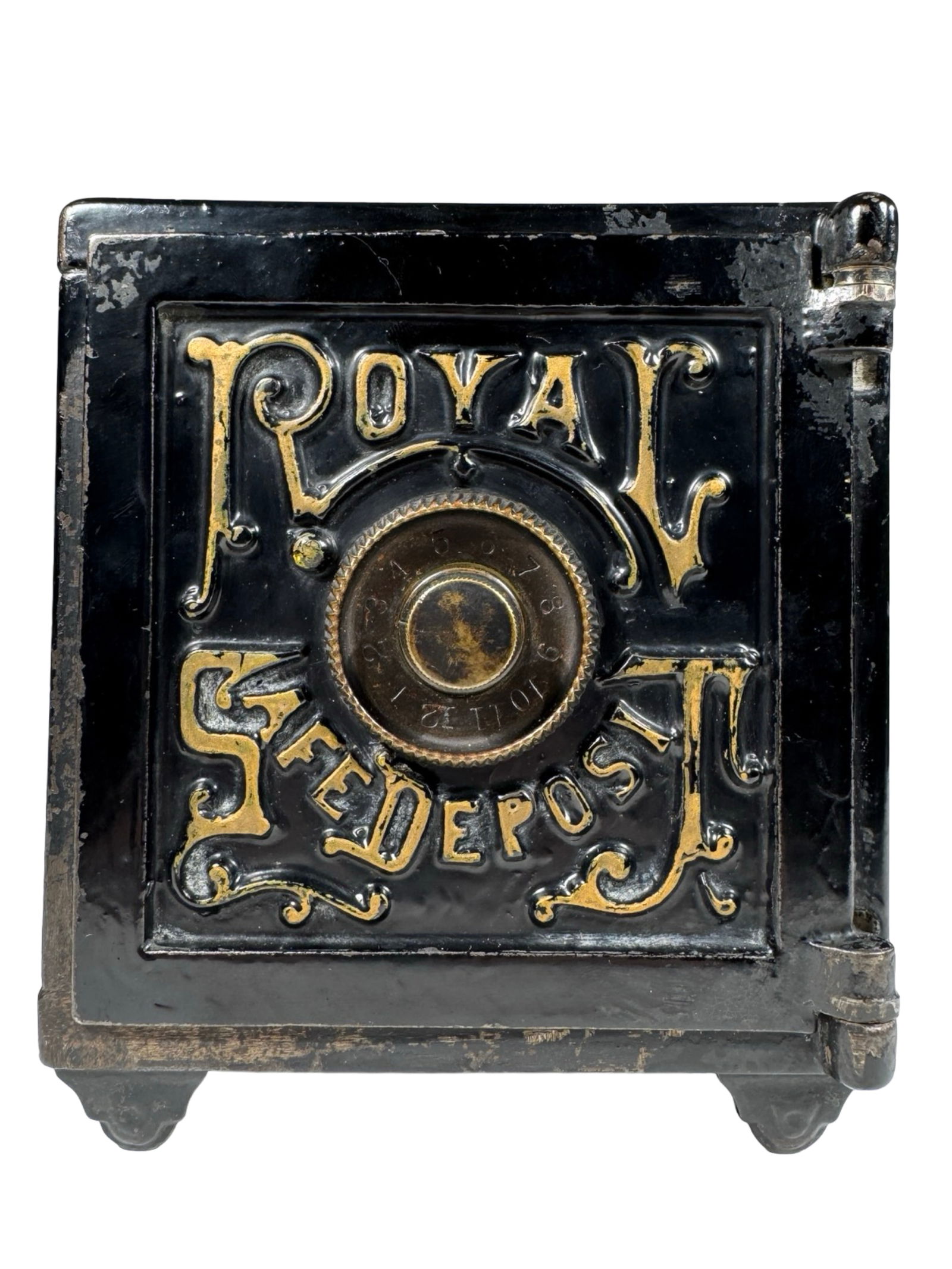 Royal Safe Deposit - Cast Iron Bank (1 of 6)