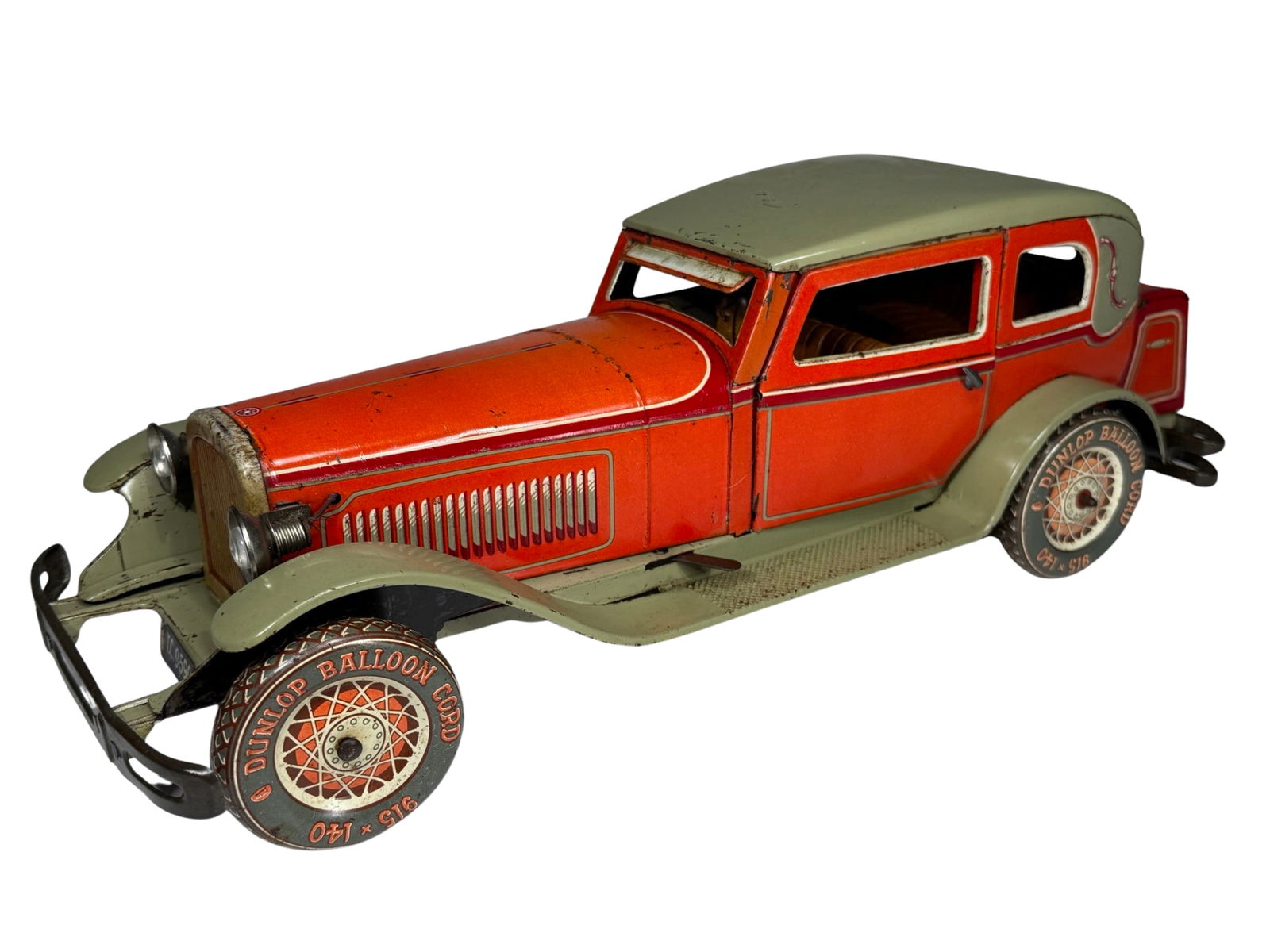 Tipp Red Saloon Car - Windup Toy (1 of 8)