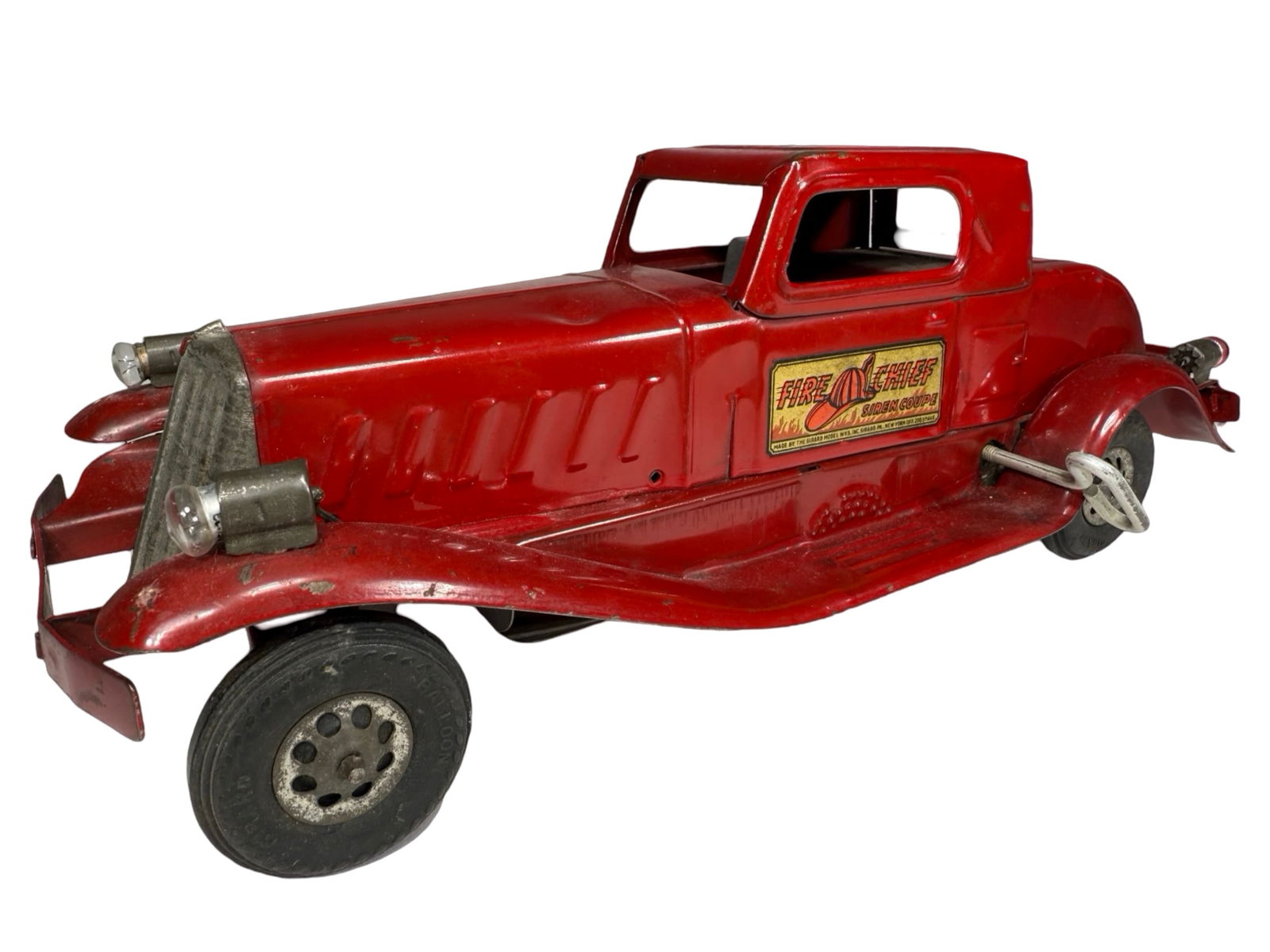 Girard Fire Chief - Wind Up Toy (1 of 7)