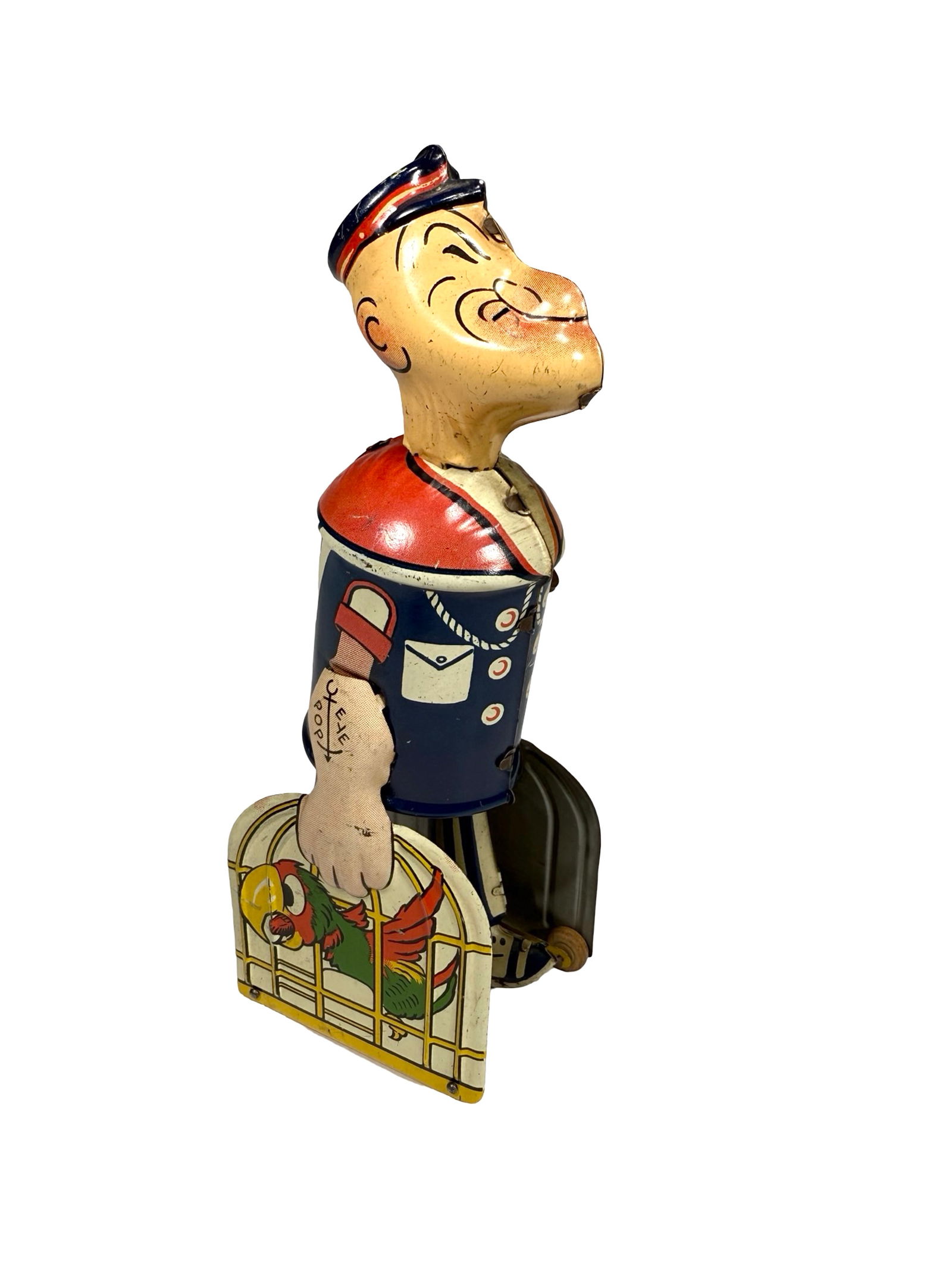 Marx Popeye with Parrot Cages Windup Toy (1 of 5)
