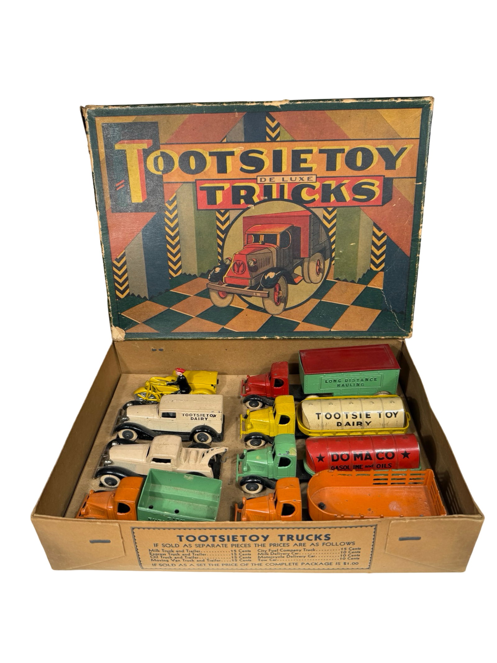 Tootsie Toy Deluxe Truck Set (1 of 5)