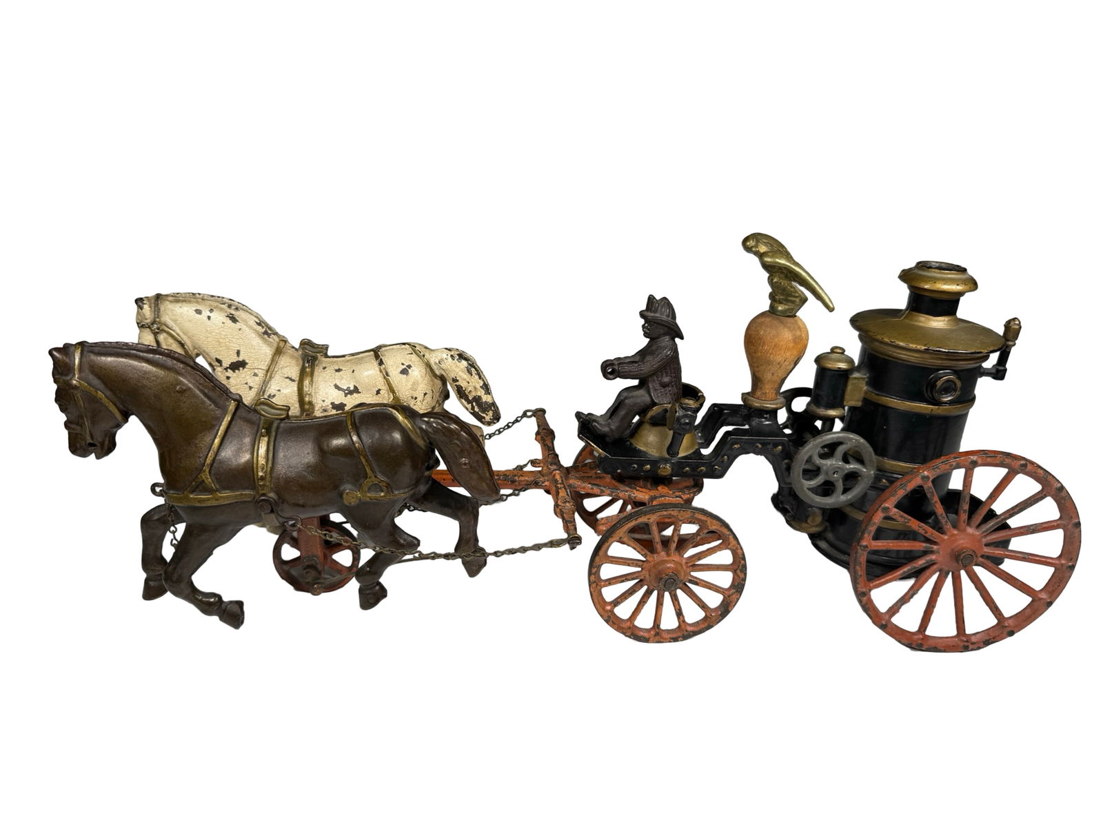 Two Horse Pumper - Cast Iron Toy (1 of 10)