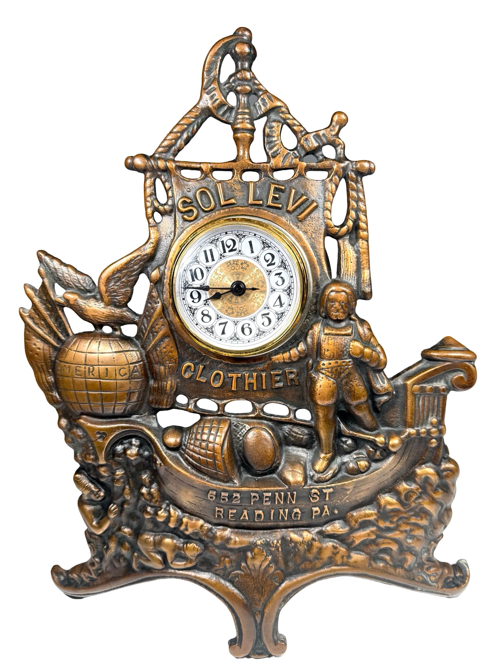 "Sol Levi" Clothier Clock (1 of 6)