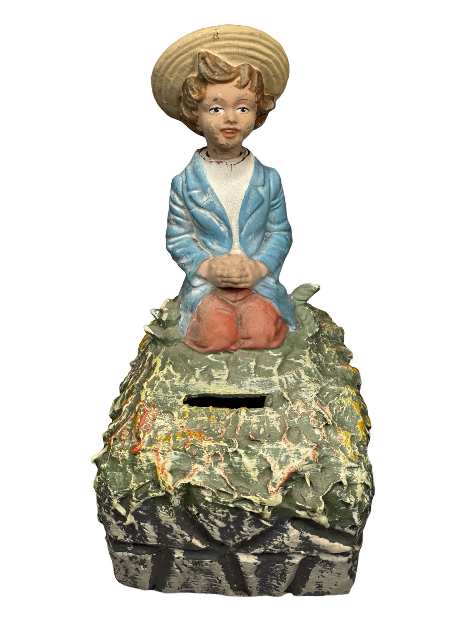 Alms Box with Young Boy (1 of 5)