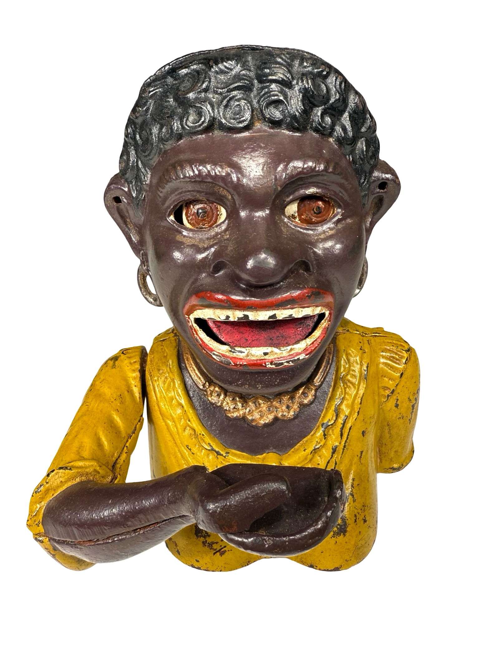 Dinah Cast Iron Mechanical Bank