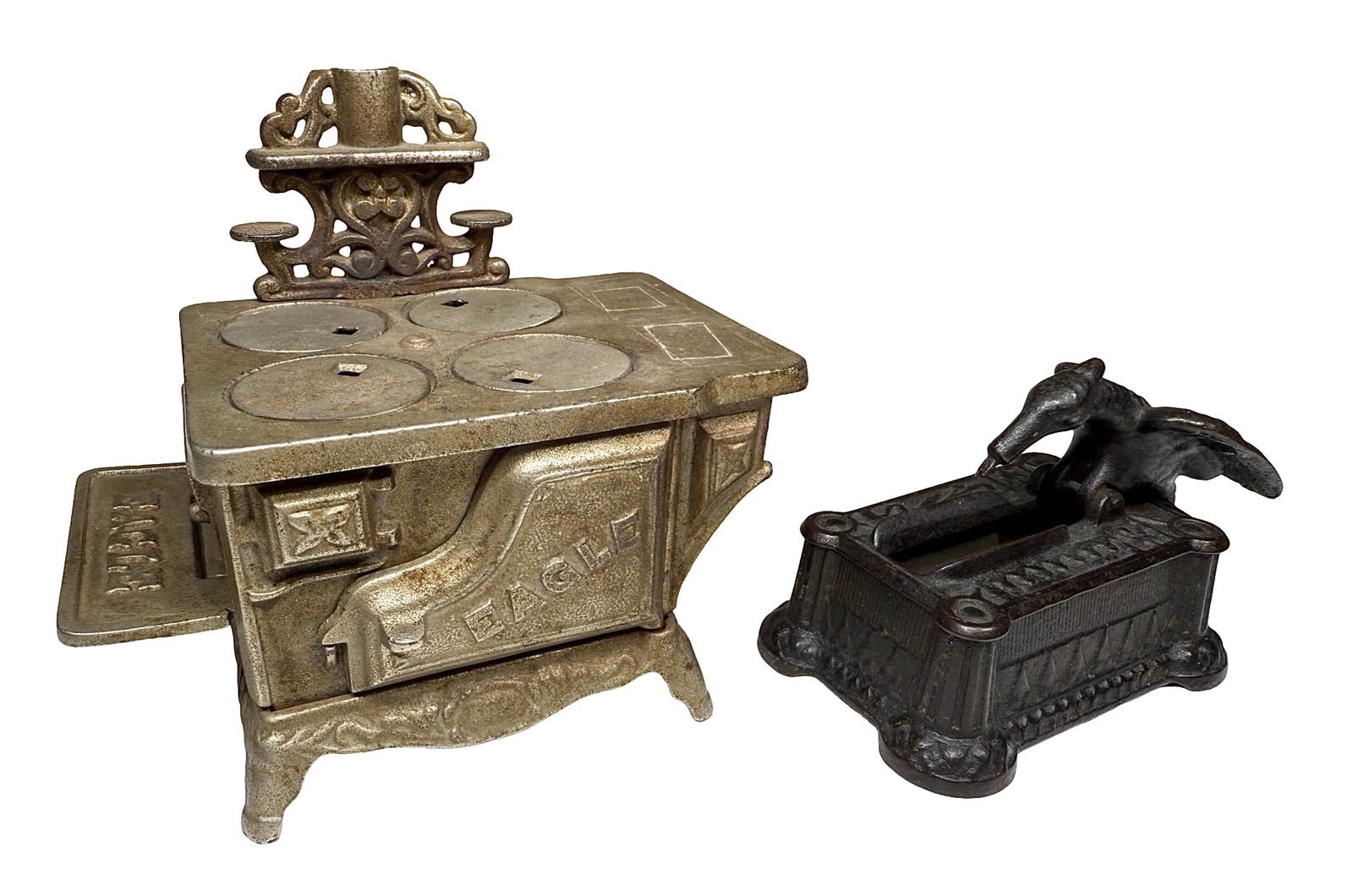 Toy Stove & Toothpick Dispenser - Cast Iron (1 of 9)