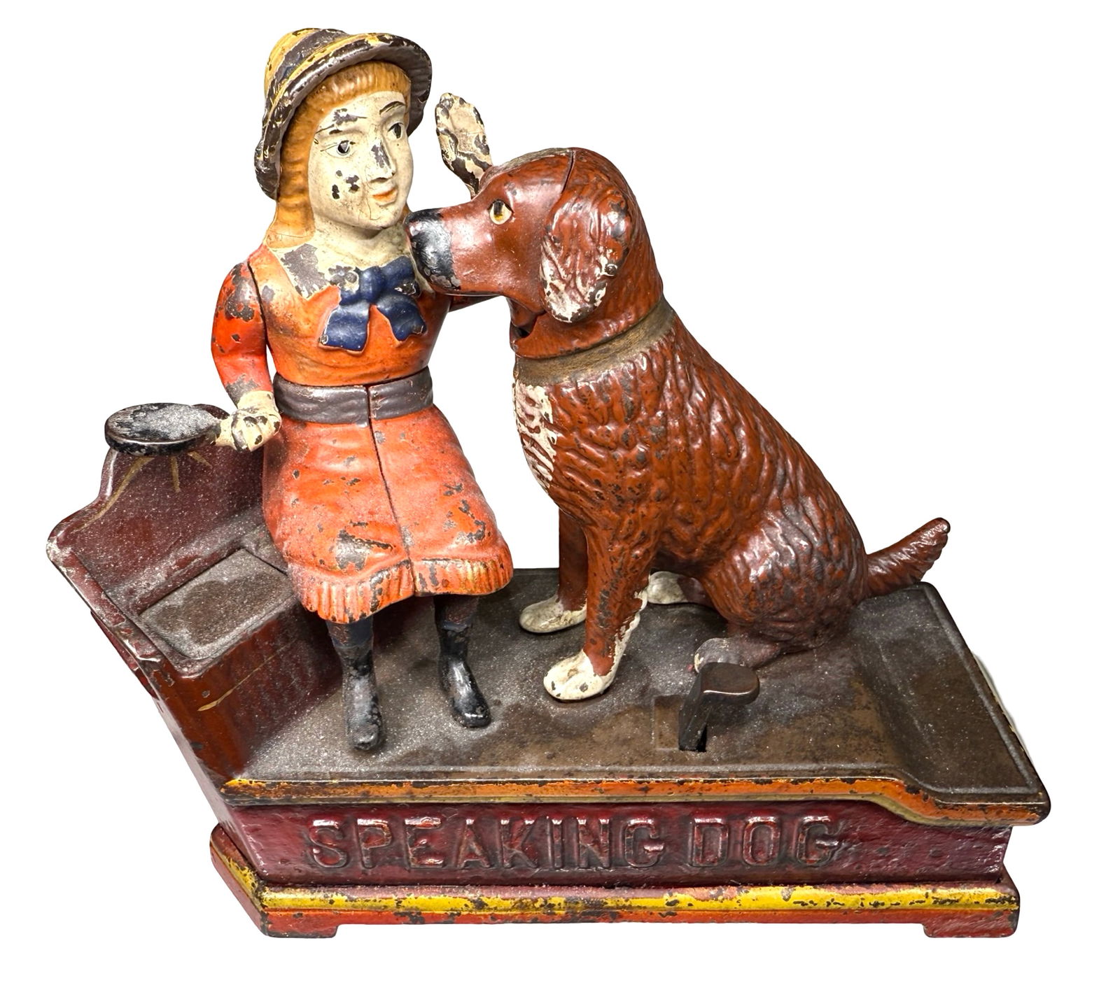 Speaking Dog - Cast Iron Mechanical Bank (1 of 9)