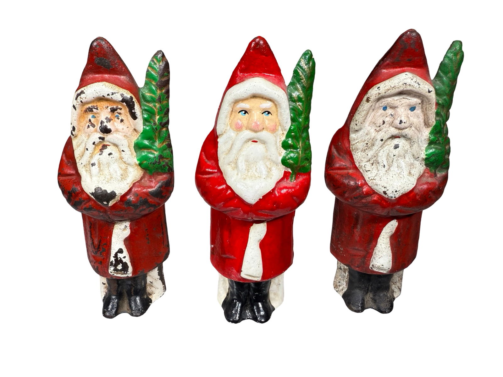 Three Santa with Tree - Iron Banks (1 of 2)
