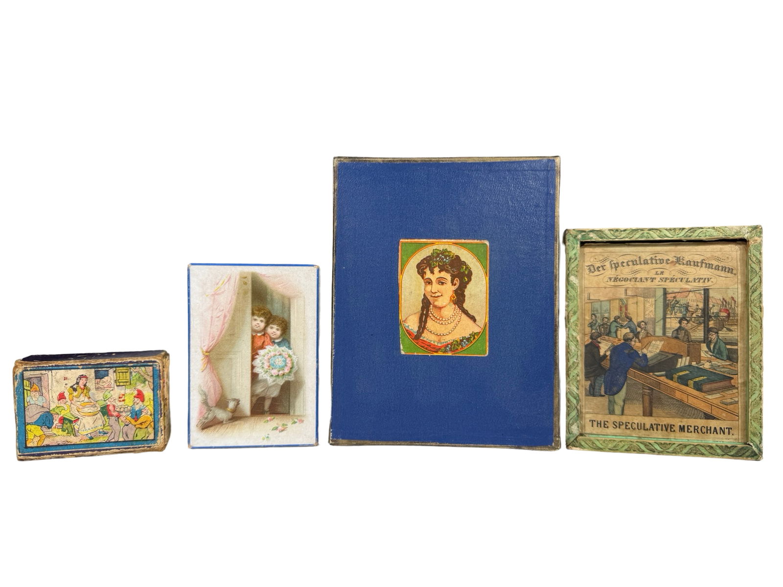 Four Assorted Paper Litho Items (1 of 5)