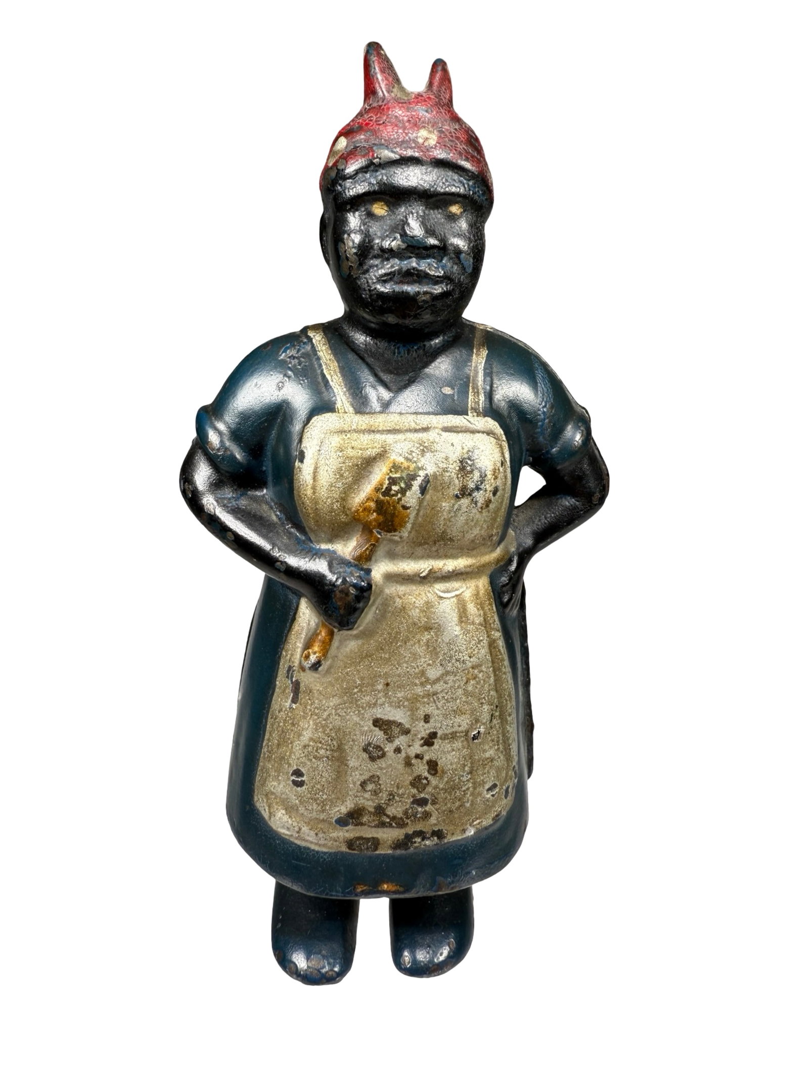 Mammy with Spoon Iron Bank: A. C. Williams Company. Ravenna, OH - 1920.