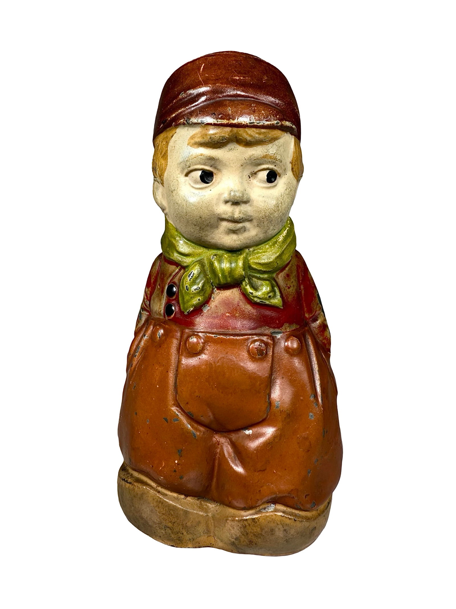 Dutch Boy Spelter Bank - Key Lock Trap