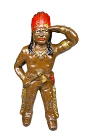 Indian with Tomahawk - Cast Iron Bank