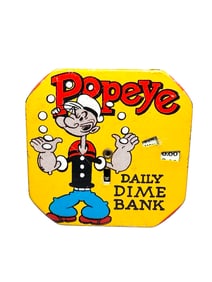 Popeye Daily Dime Bank