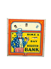 Uncle Sam - Dime a Day - Register Bank