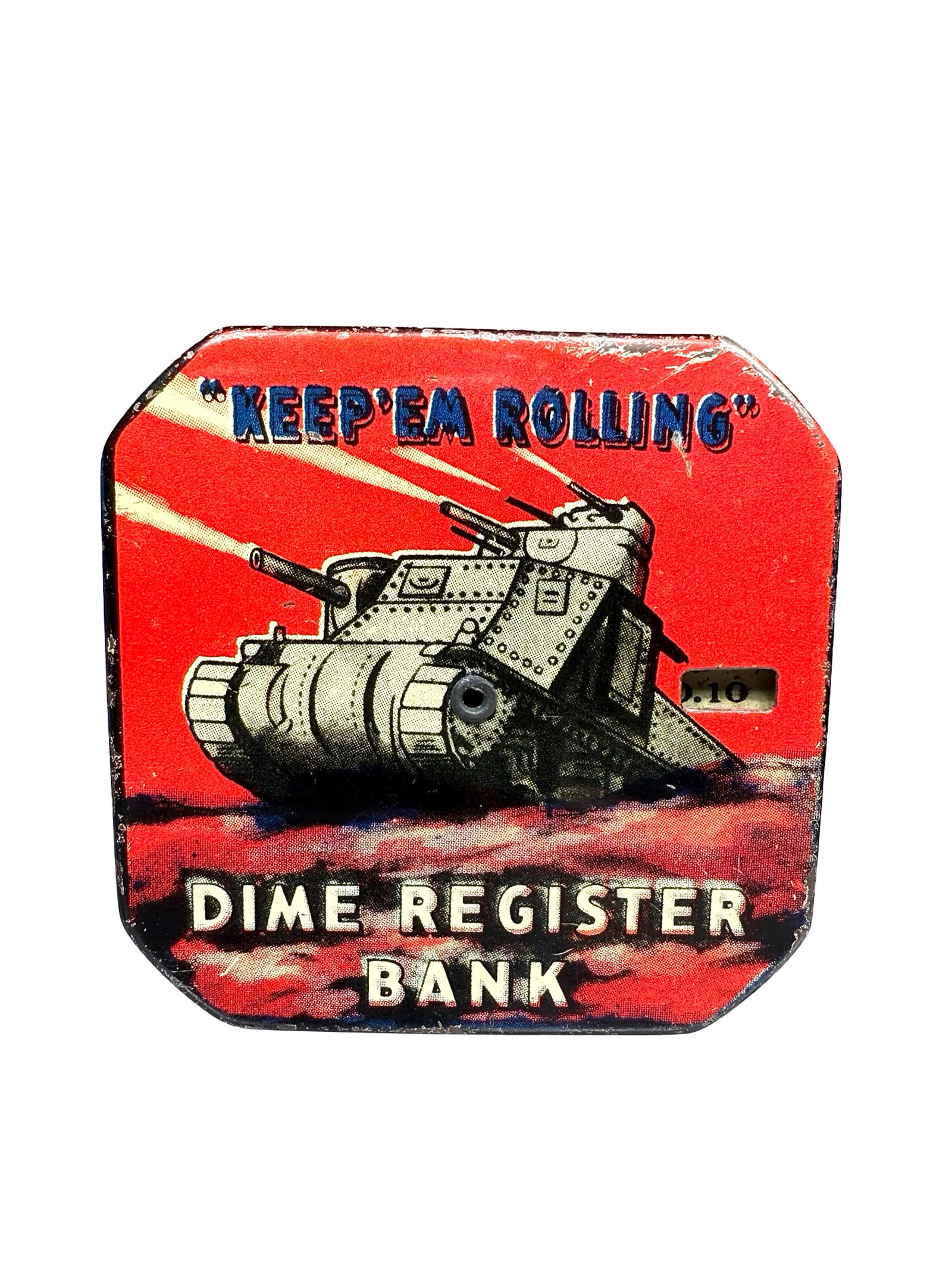 Keep 'Em Rolling - Dime Register Bank (1 of 6)
