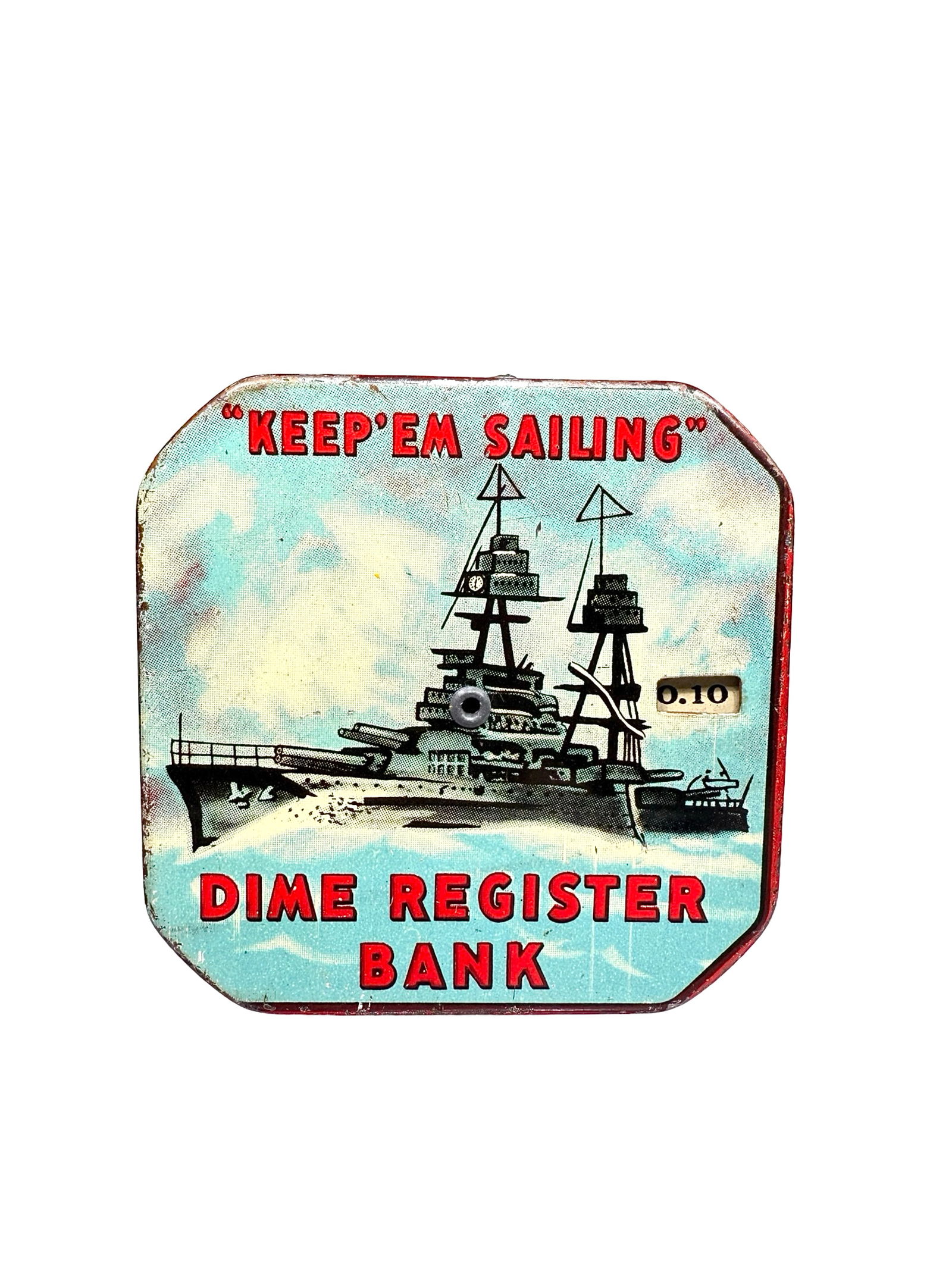 Keep 'Em Sailing - Dime Register Bank (1 of 6)