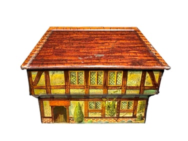 Tudor Biscuit Box and Bank