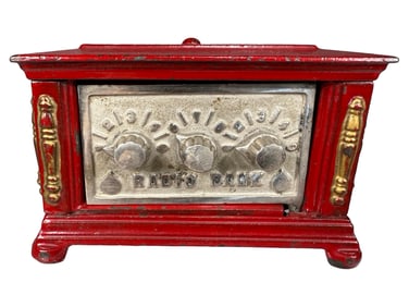 Red Radio Bank - Three Dials