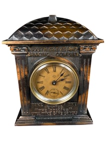 South Cleveland Banking Co. Bank with Clock