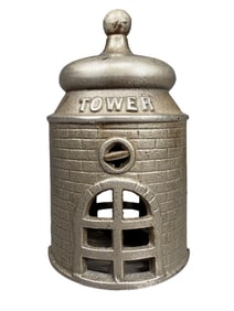 Rare Tower Bank - Nickel Plated