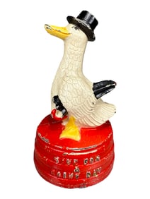 Save for a Rainy Day - Cast Iron Bank