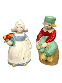 Dutch Boy & Girl - Cast Iron Banks