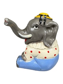 Circus Elephant - Cast Iron Bank
