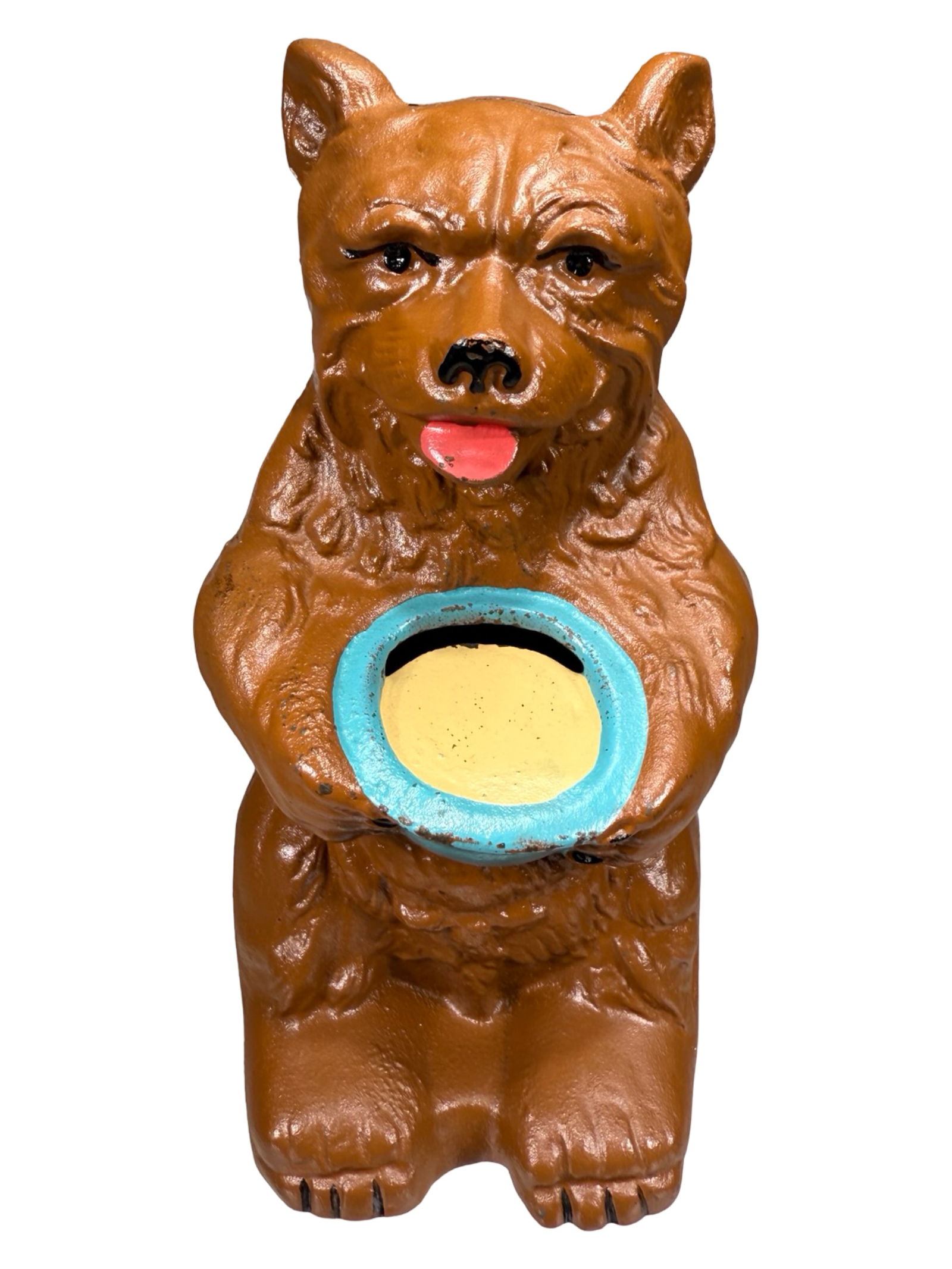 Bear with Honeypot - Cast Iron Bank (1 of 4)