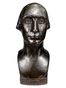 Washington Bust - Cast Iron Bank