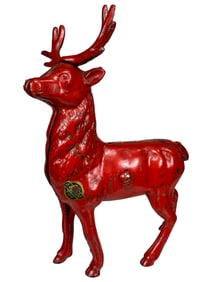 Red Deer - Cast Iron Still Bank