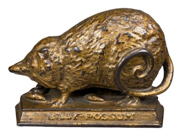 The Possum Taters - Cast Iron Bank