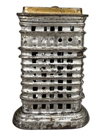 Smallest Flatiron Building - Cast Iron Bank