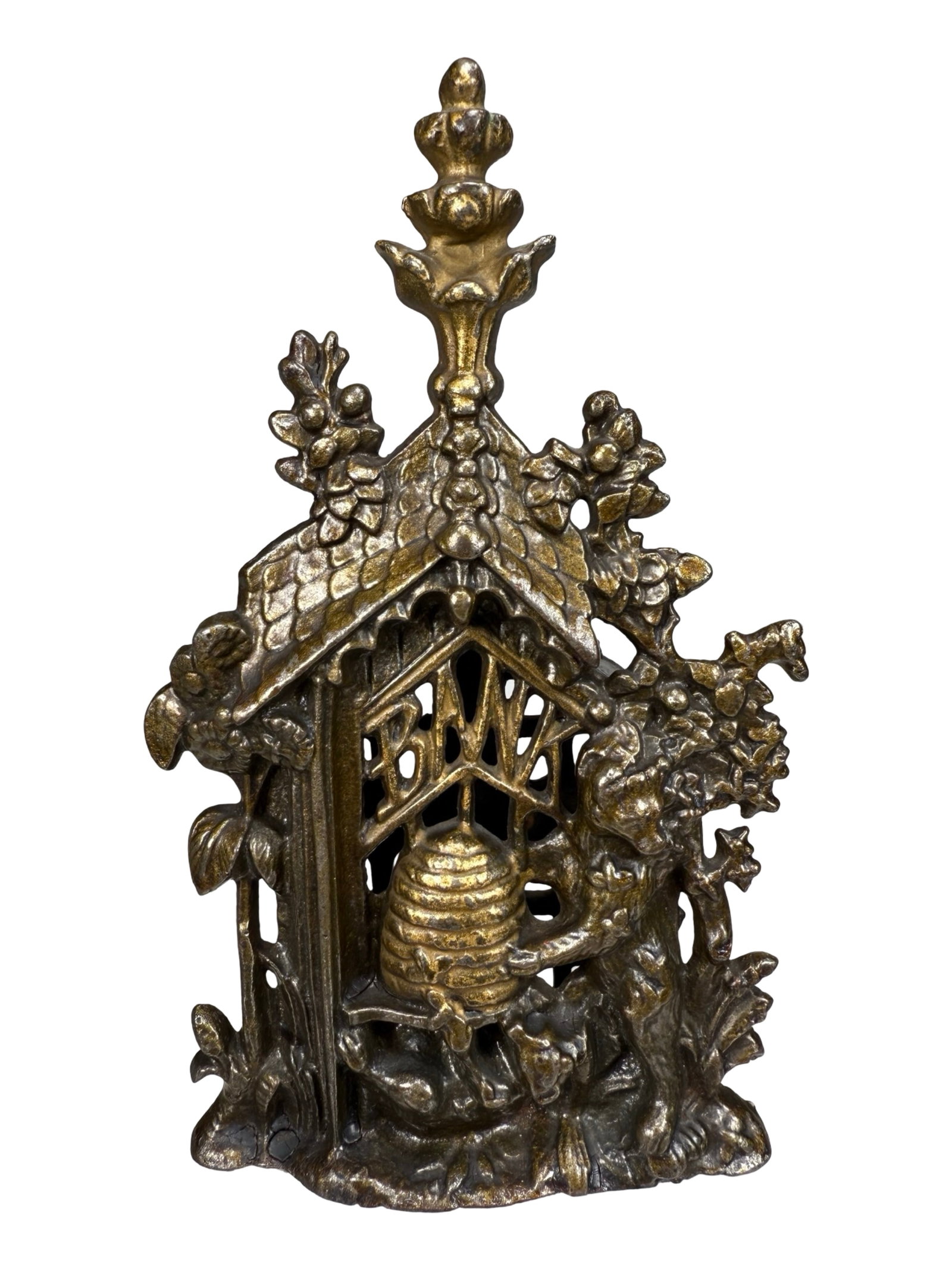 Bears Mischief in the Beehive - Cast Iron Bank: By Sydenham & McCoustra Ltd. Great Britain - Circa Early 1900's.