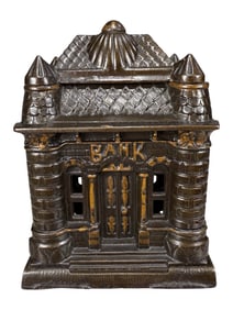 Four Tower Building - Cast Iron Bank