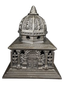 Columbian Fair Administration Building Scarce & Desirable Nickel Plated Example