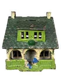 Deluxe Painted Bungalow Bank