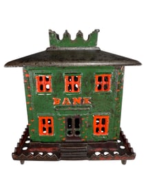 Large Crown Bank on Legs