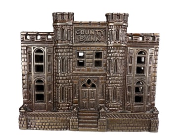 The County Bank - Black Japanned Finish