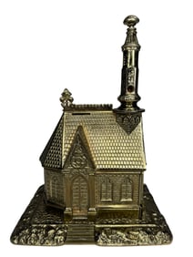 Church on Rectangular Base - Bank & Cigar Cutter