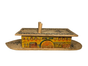 "Dime" Riverboat - Paper Litho Toy