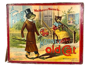 A Frog and Mooney the Old Cat ABC Picture Blocks