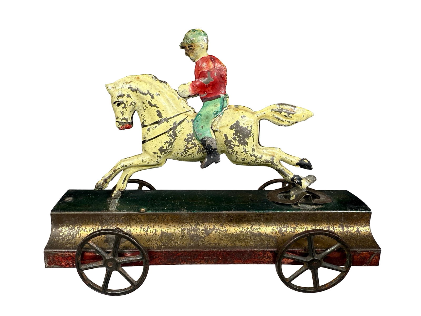 Medium Equestrian Platform Toy with Articulated Galloping Action (1 of 4)