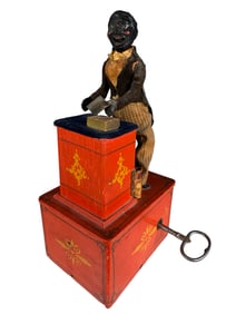 Preacher in the Pulpit - Clockwork Toy