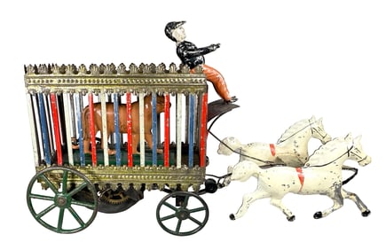 Mechanical Circus Menagerie Wagon