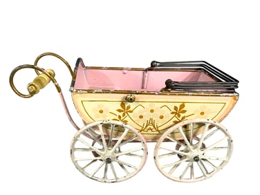 Four Wheeled Baby Carriage