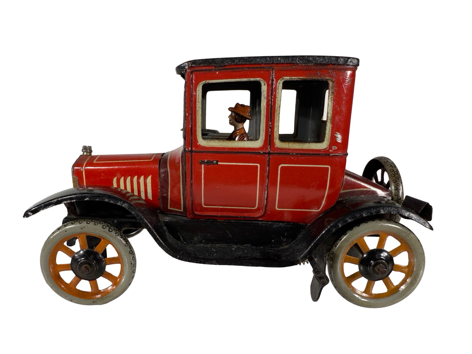 Scarce Red Chassis 2 Door Coupe with a Lady Driver (1 of 9)