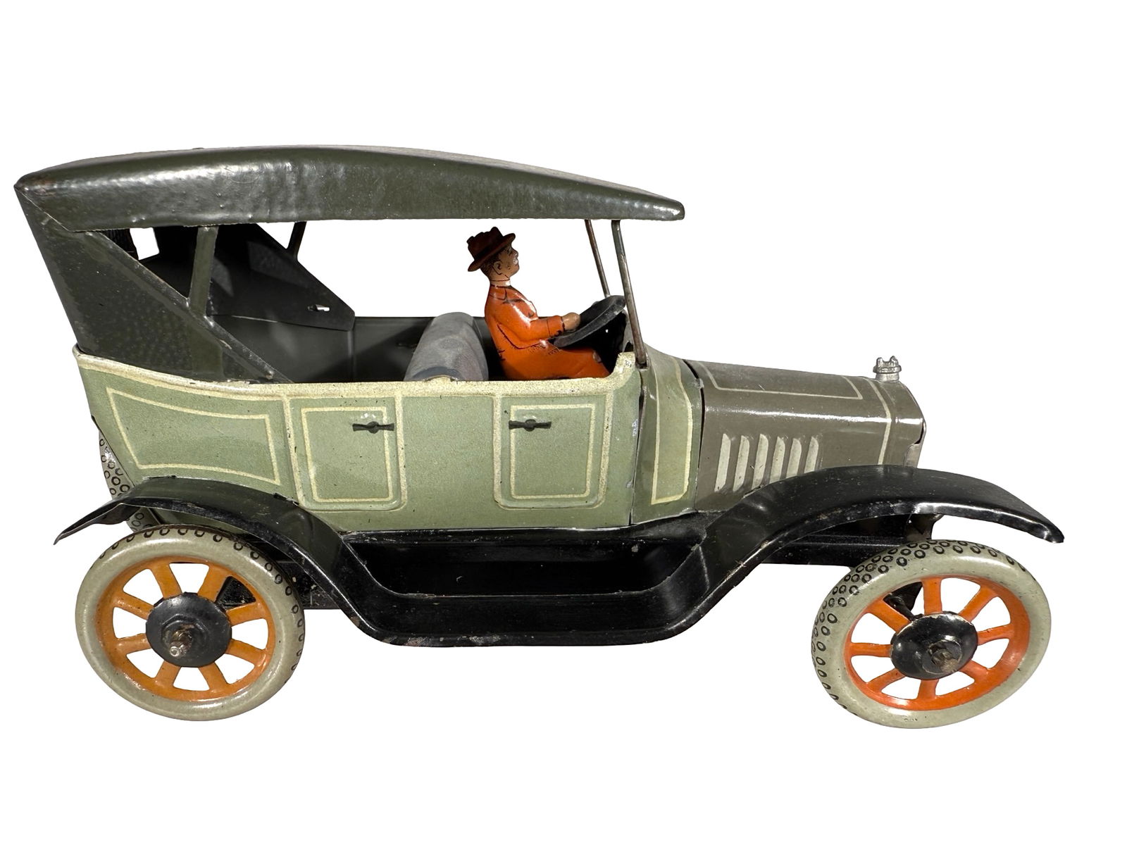 Rare Three Tone Gray Four Door Touring Car (1 of 8)