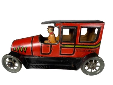 Limousine Marked Ferguson Car - WW1 Period Japanese Windup