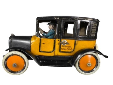 American Yellow Cab Co. Taxi Marked Lenox 530