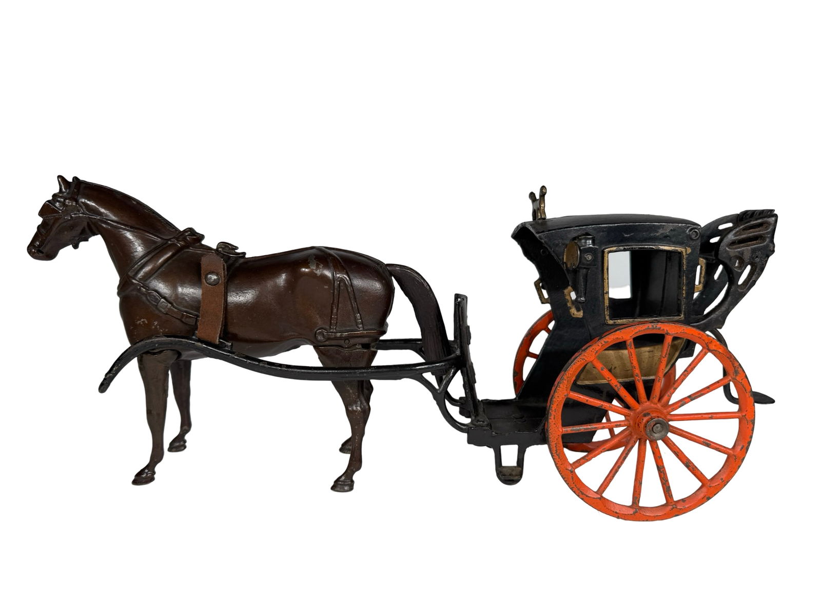 Oversized Hansom Cab - Cast Iron Toy (1 of 14)